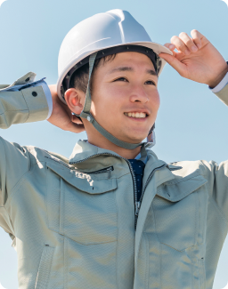 建設現場で働く技術職