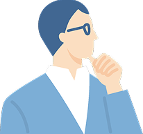 内定辞退に悩む人物のイメージ
